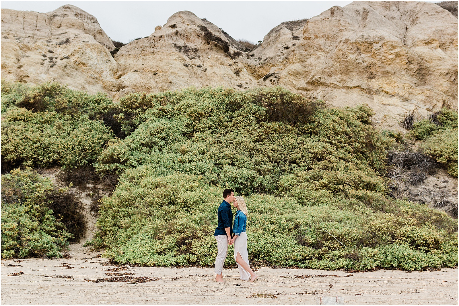 crystal cove engagement photos