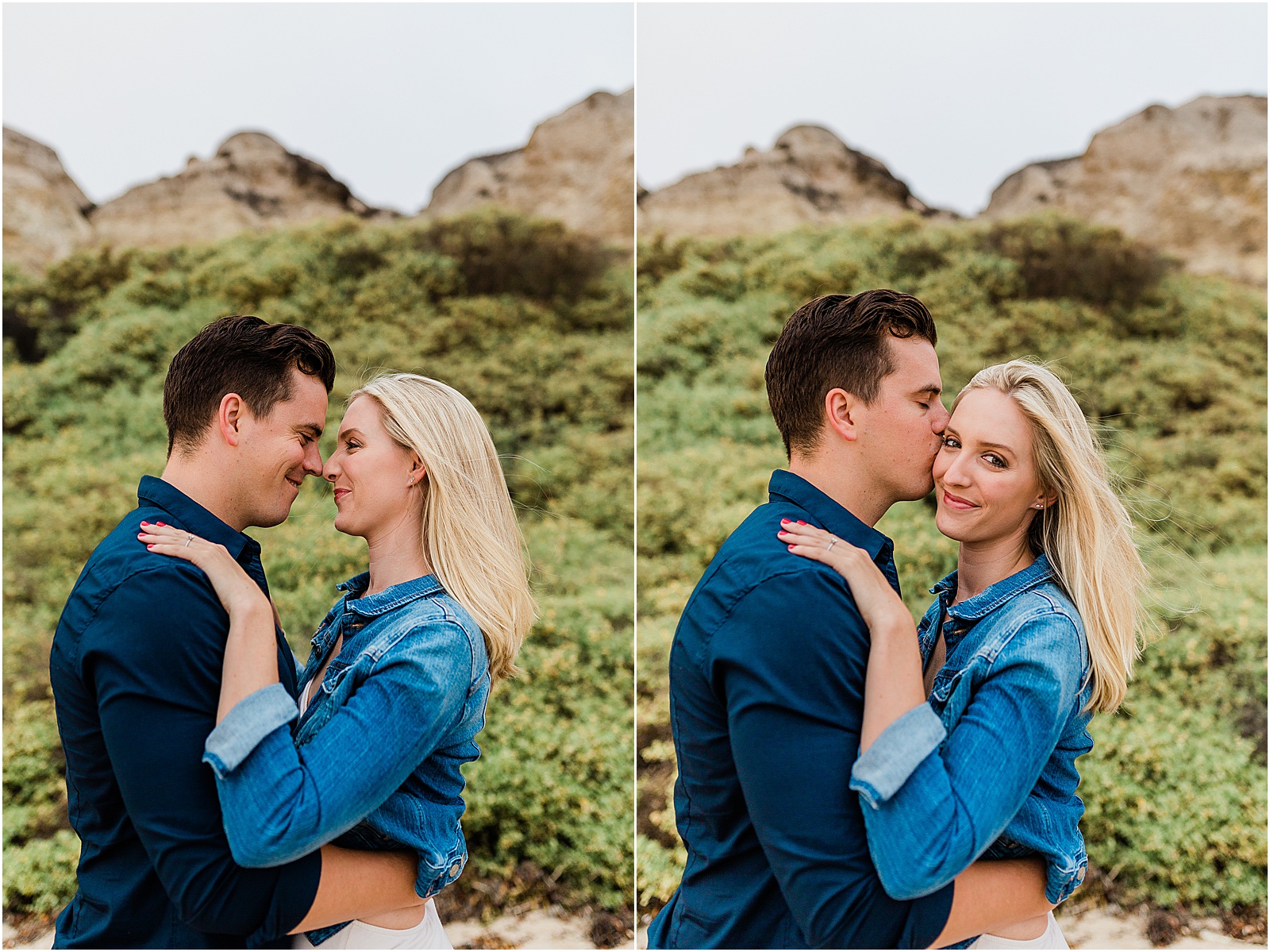 crystal cove engagement photos