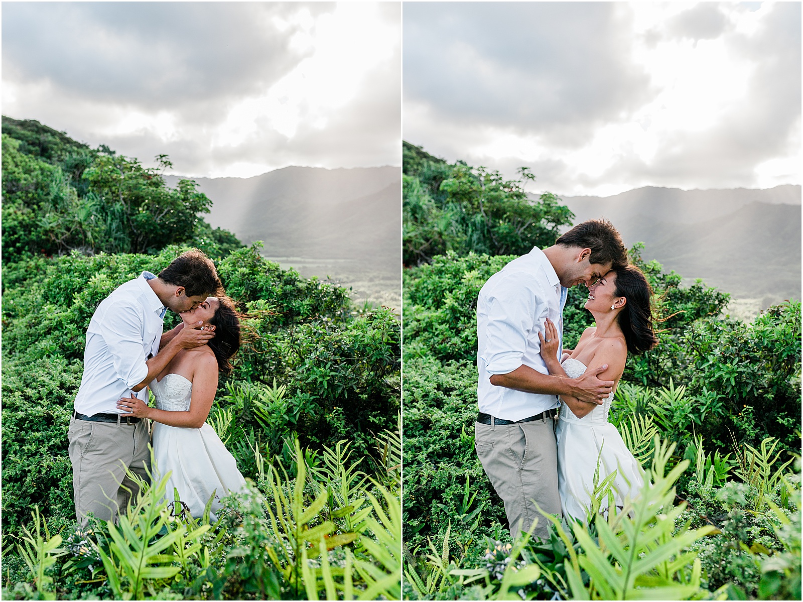 honeymoon photos in hawaii