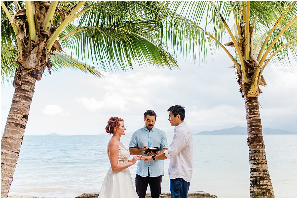 secret island wedding