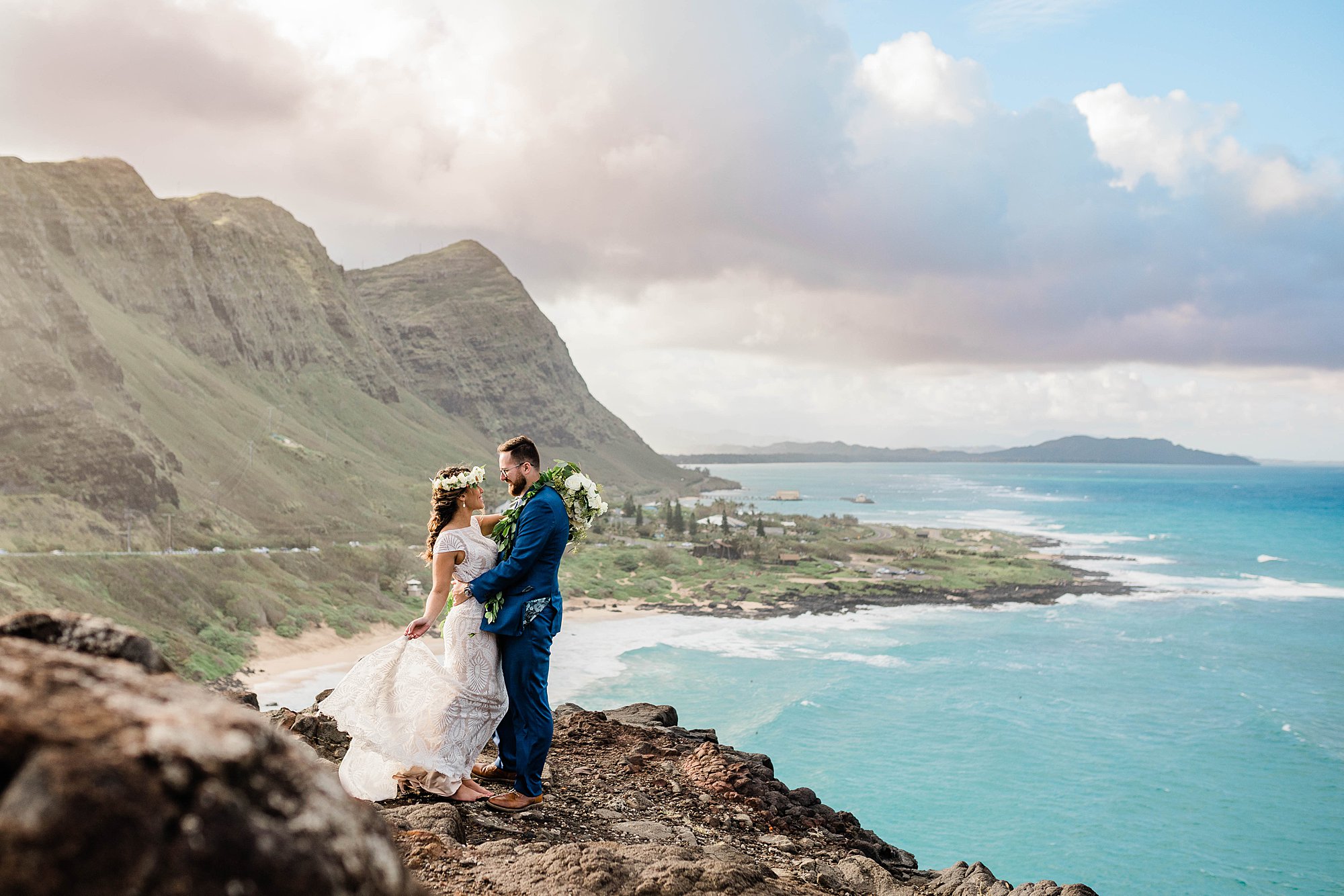 Hawaii elopement photography
