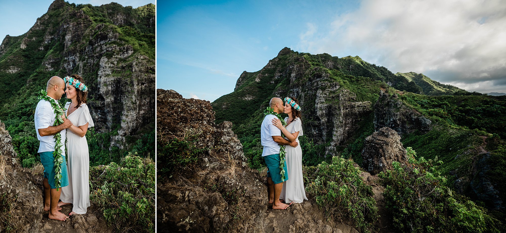 couple eloping in hawaii