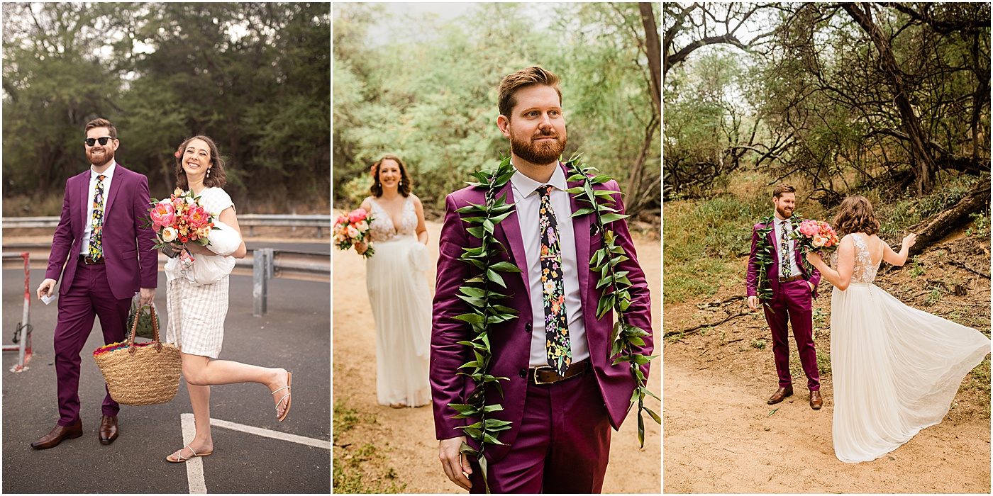 How to plan a first look for your elopement