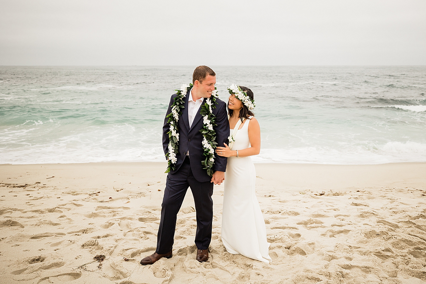 San Diego beach elopement