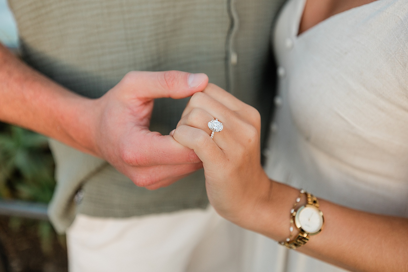 Proposal at Crescent Bay Point Park.