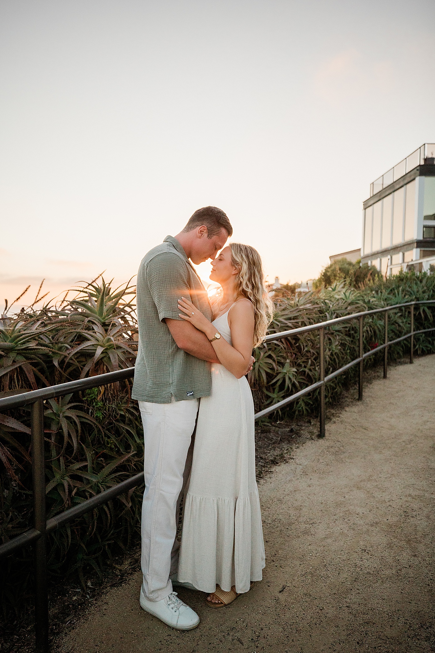 Engagements at Crescent Bay Point Park.