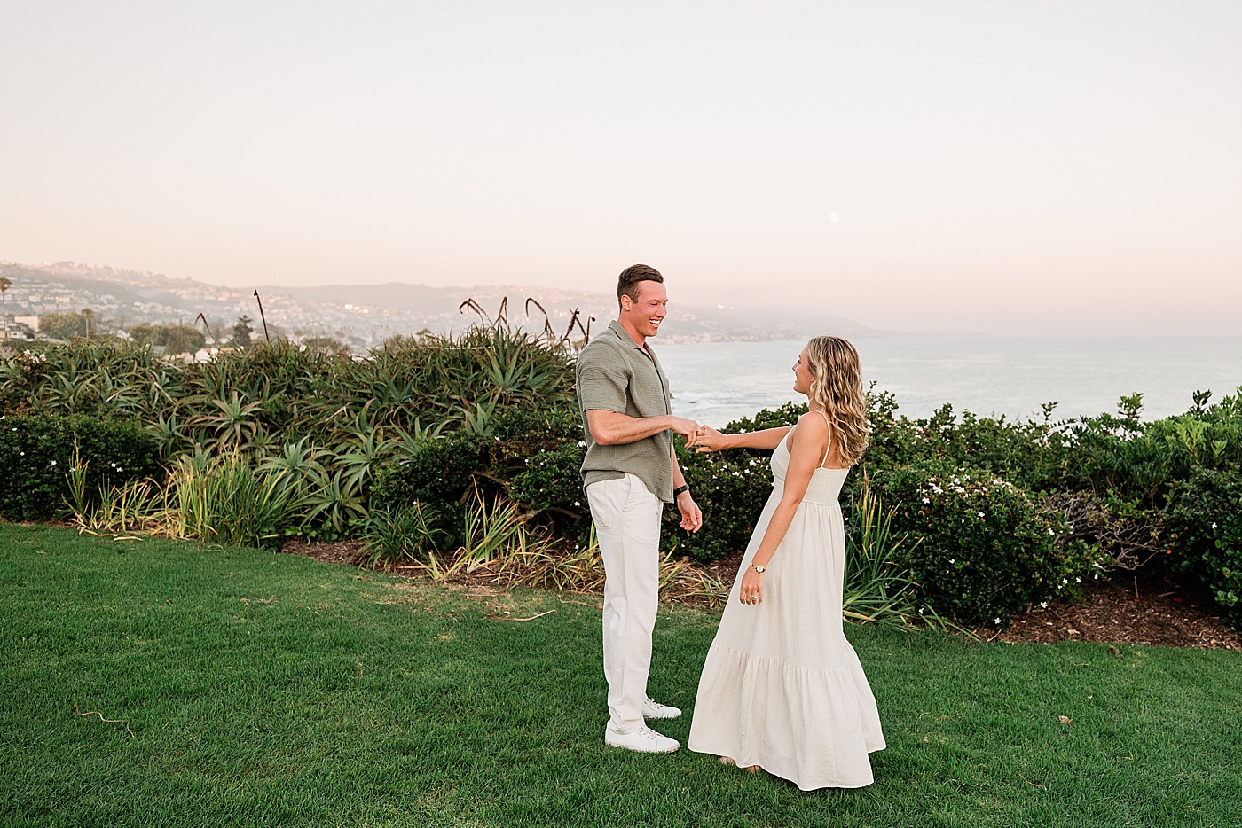 Engagements at Crescent Bay Point Park.