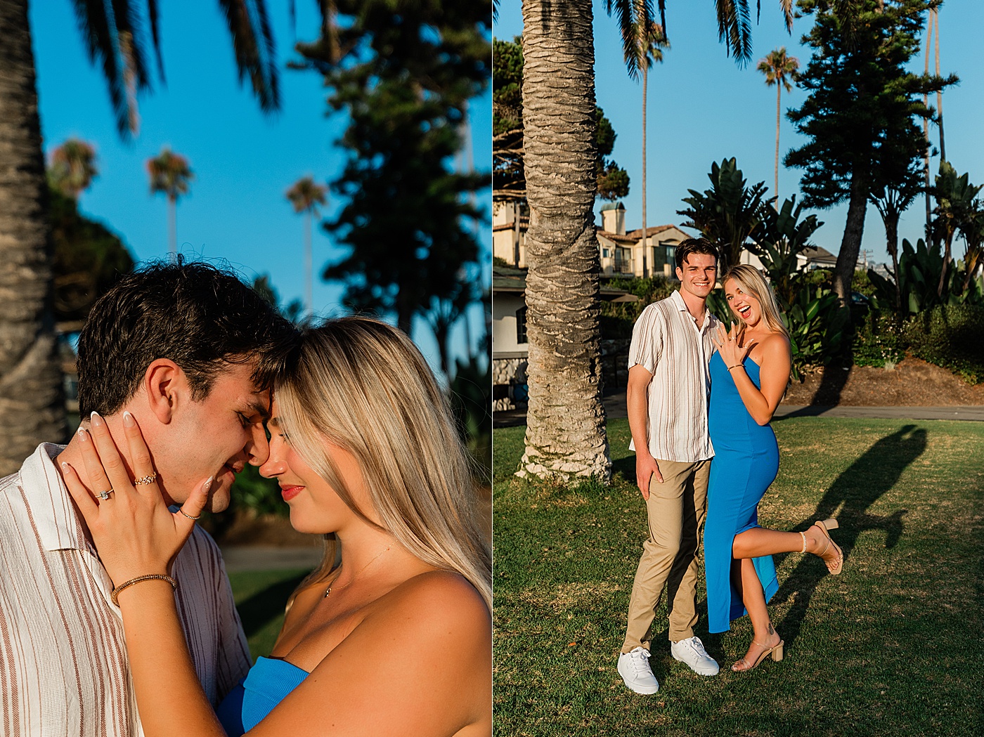 Proposal at Heisler Park in Laguna Beach.